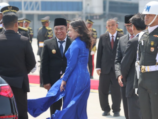 Penjabat Gubernur Banten Sambut Kepala Negara di Pelantikan Prabowo-Gibran