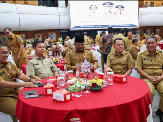 Penjabat Gubernur Banten Al Muktabar Hadiri Acara Wamendagri di Jakarta