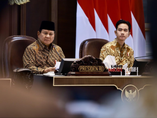 Sidang Kabinet Paripurna Perdana Kabinet Merah Putih Digelar di Istana Negara