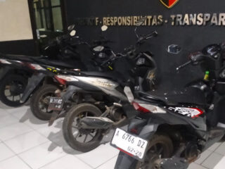 Respon Cepat Aduan Masyarakat, Polsek Benda, Polres Metro Tangerang Kota Tangkap Pelaku Curanmor Bersenpi