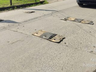 Aktivis LPI Soroti Polisi Tidur Karet di jalan Raya Binong, Sebut Berpotensi Membahayakan Pengguna Jalan