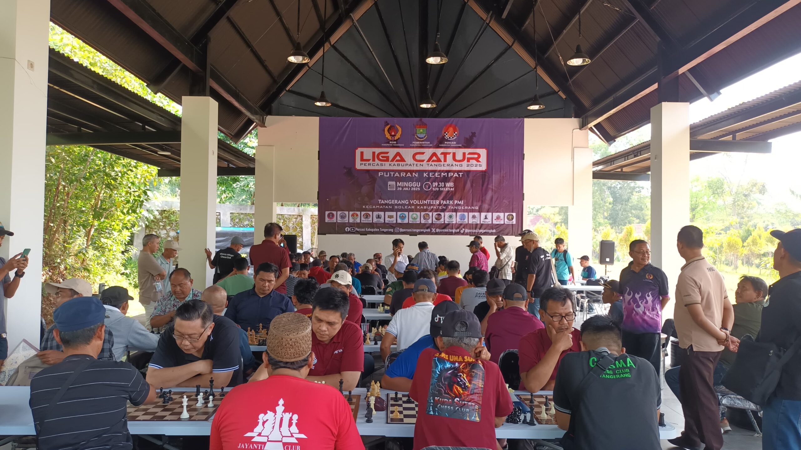 Percasi Kabupaten Tangerang Sukses Gelar Liga Catur Putaran Keempat di Hari Catur Sedunia Percasi Kabupaten Tangerang Sukses Gelar Liga Catur Putaran Keempat di Hari Catur Sedunia