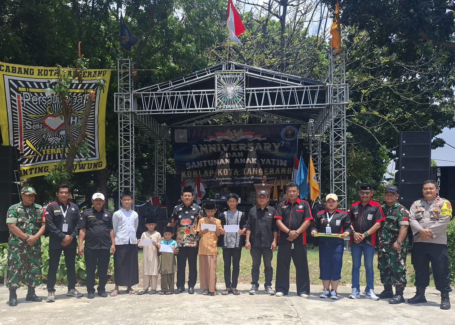 Anniversary Ke -7 Korlap PSHT Kota Tangerang Gelar Santunan Anak Yatim Anniversary Ke -7 Korlap PSHT Kota Tangerang Gelar Santunan Anak Yatim